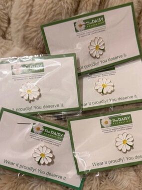 The DAISY Foundation Enamel Daisy Pin
